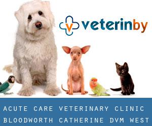 Acute Care Veterinary Clinic: Bloodworth Catherine DVM (West Hampton)