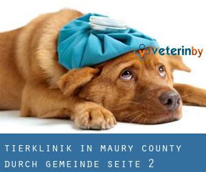 Tierklinik in Maury County durch gemeinde - Seite 2